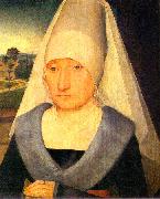 Hans Memling Portrait of an Old Woman Germany oil painting reproduction